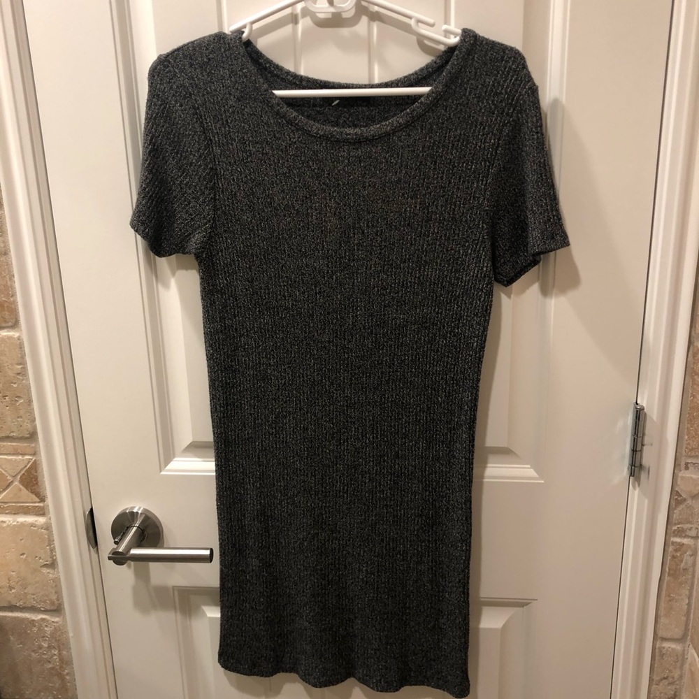 Brandy Melville gray t shirt dress